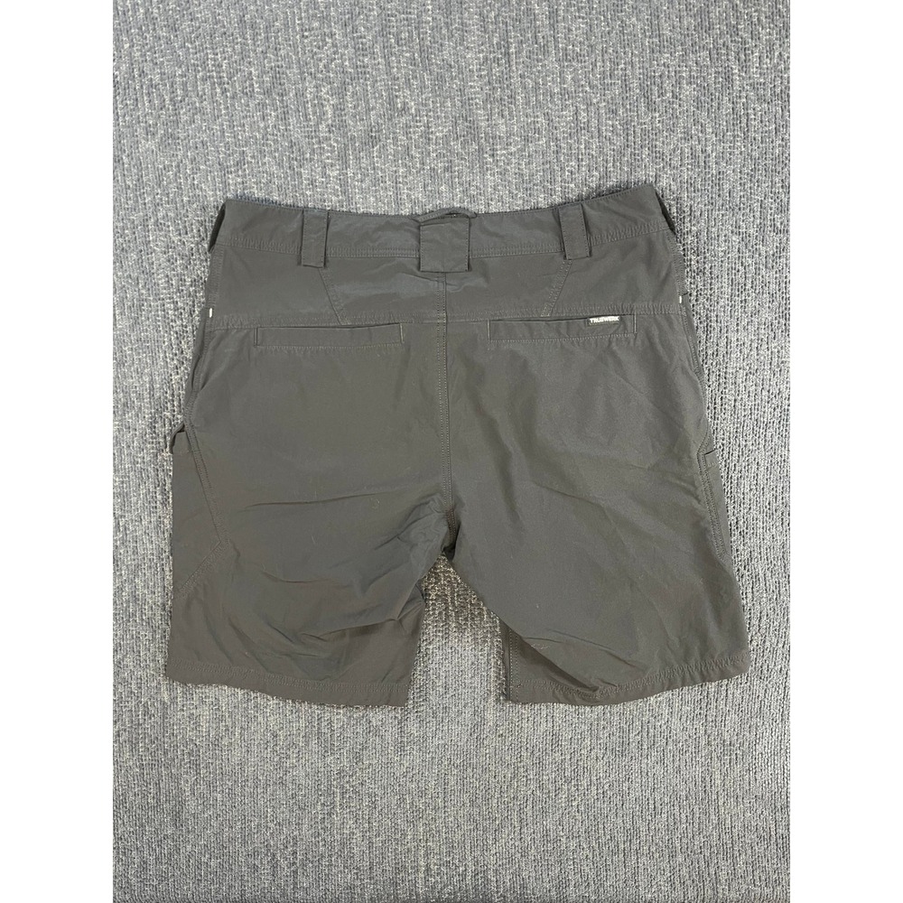 Truewerk T1 Werkshorts Mens 36 Long Black Technical Cargo Work Shorts - Picture 2 of 8